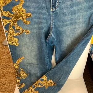 The Platinum Jegging by Chico's (Embellished)